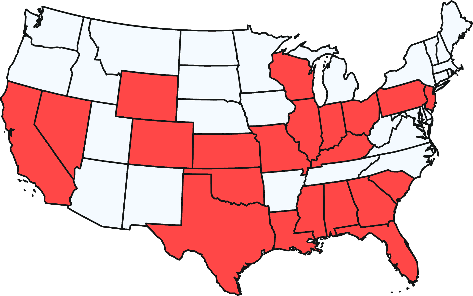 Dispatch Carrier Map | Top Dog Dispatch